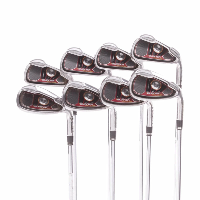 TaylorMade Burner Plus Steel Men's Right Hand Irons 4-SW Regular - Burner 85 3 TaylorMade Burner Plus Steel Men's Right Hand Irons 4-SW Regular - Burner 85
