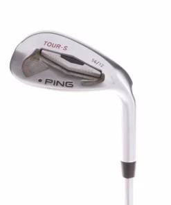 Ping Tour S Steel Men's Right Hand Sand Wedge Black Dot 56 Degree 12 Bounce Wedge - Ping AWT