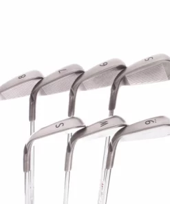Ping G30 Steel Men's Right Hand Irons 5-SW White Dot Stiff - Ping CFS -Second Hand Clubs Sales sh hc22552b