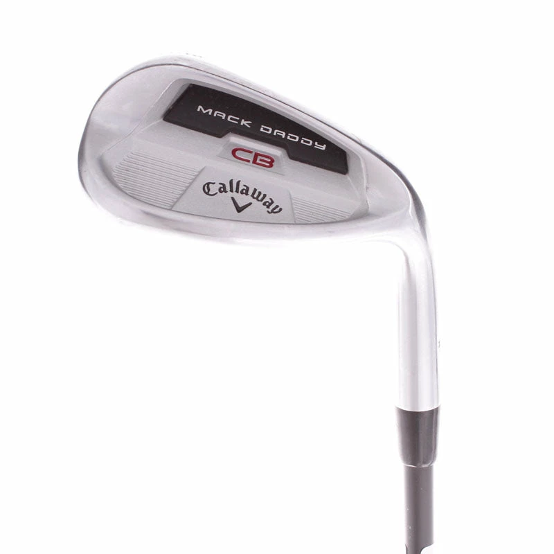 Cleveland Mack Daddy CB Graphite Men's Right Hand Lob Wedge 58 Degree 12 Bounce Wedge - KBS Hi-Rev G80 3 Cleveland Mack Daddy CB Graphite Men's Right Hand Lob Wedge 58 Degree 12 Bounce Wedge - KBS Hi-Rev G80