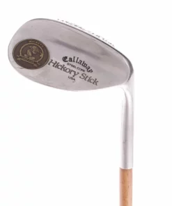Callaway Hickory Stick Hickory Sheet Men's Right Hand Lob Wedge 59 Degree Wedge - Hickory Shaft -Second Hand Clubs Sales sh hc22571a 1