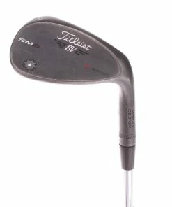 Titleist Vokey SM6 Jet Black M-Grind Steel Men's Right Hand Sand Wedge 8 Bounce Regular - Project X 5.5