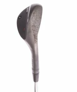 Titleist Vokey SM6 Jet Black M-Grind Steel Men's Right Hand Sand Wedge 8 Bounce Regular - Project X 5.5 -Second Hand Clubs Sales sh hc22632c 1