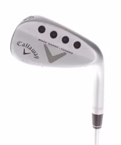 Callaway Mackdaddy Forged R Grind Steel Men's Right Hand Lob Wedge 60 Degree 8 Bounce Stiff - Dynamic Gold Tour Issue S200 -Second Hand Clubs Sales sh hc22691a 1