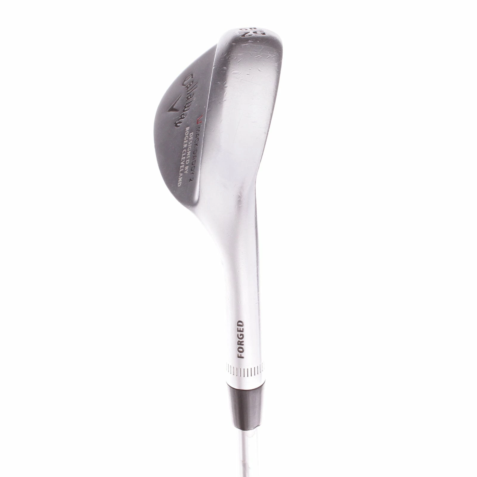 Callaway Mackdaddy 2 Chrome S Grind Steel Men's Right Hand Gap Wedge 52 Degree 8 Bounce Stiff - Project X 6.0 5 Callaway Mackdaddy 2 Chrome S Grind Steel Men's Right Hand Gap Wedge 52 Degree 8 Bounce Stiff - Project X 6.0 - Image 3