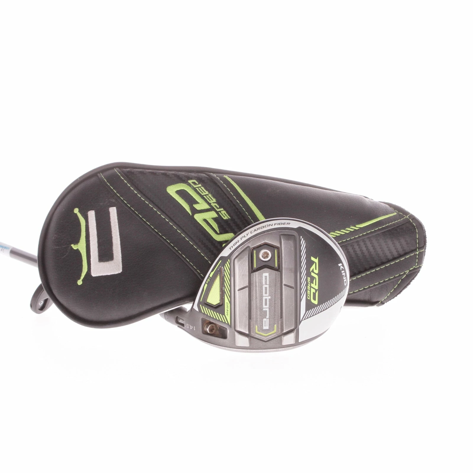 Cobra Rad Speed Graphite Men's Right Hand Fairway 3 Wood 14.5 Degree Regular - Evenflow Riptide 5.5 3 Cobra Rad Speed Graphite Men's Right Hand Fairway 3 Wood 14.5 Degree Regular - Evenflow Riptide 5.5