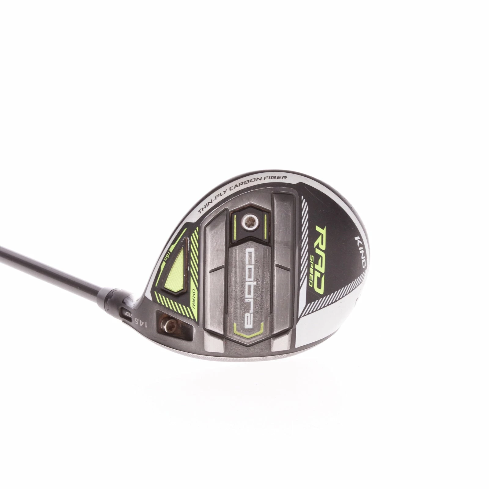 Cobra Rad Speed Graphite Men's Right Hand Fairway 3 Wood 14.5 Degree Regular - Evenflow Riptide 5.5 4 Cobra Rad Speed Graphite Men's Right Hand Fairway 3 Wood 14.5 Degree Regular - Evenflow Riptide 5.5 - Image 2