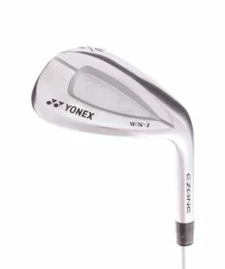 Yonex Ezone WS-1 Steel Men's Right Hand Lob Wedge 60 Degree 8 Bounce Stiff - Dynamic Gold S300