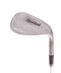 Cleveland RTX 4 Chrome Steel Men's Right Hand Sand Wedge 56 Degree 10 Bounce Stiff - Dynamic Gold S400