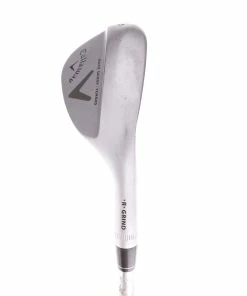 Callaway Mack Daddy Forged Satin Chrome Steel Men's Right Hand Sand Wedge 56 Degree 10 Bounce Stiff - Dynamic Gold Tour Issue -Second Hand Clubs Sales sh hc22889c