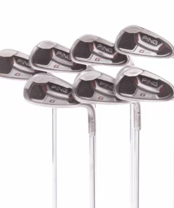 Ping G20 Steel Men's Right Hand Irons 5-SW Blue Dot Regular - Ping CFS