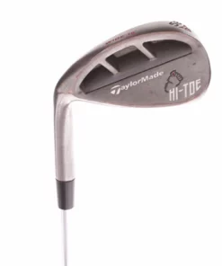 TaylorMade Hi Toe Big Foot Copper Steel Men's Left Hand Lob Wedge 58 Degree 15 Bounce Wedge - KBS Hi Rev 2.0 115g