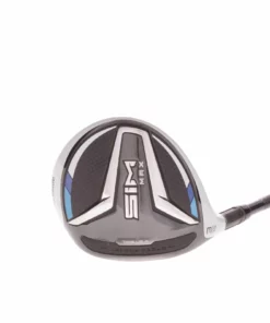 TaylorMade Sim Max Graphite Men's Left Hand Fairway 3 Wood 15 Degree Stiff - Ventus 6S -Second Hand Clubs Sales sh hc22947b