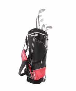 Ben Sayers M8 Steel Men's Right Hand 3 Wood,4 Hybrid,Irons 6,8,P,SW & Putter & Bag Uniflex - Ben Sayers -Second Hand Clubs Sales sh hc22986b