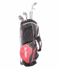 Ben Sayers M8 Steel Men's Right Hand 3 Wood,4 Hybrid,Irons 6,8,P,SW & Putter & Bag Uniflex - Ben Sayers -Second Hand Clubs Sales sh hc22986d