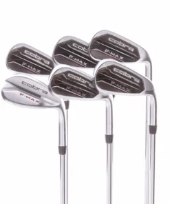 Cobra F Max Superlite Steel Men's Right Hand Irons 6-SW Regular - XP90