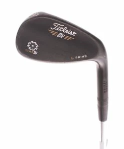 Titleist Vokey SM5 L Grind Black Steel Men's Right Hand Lob Wedge 60 Degree 4 Bounce Wedge - BV Vokey