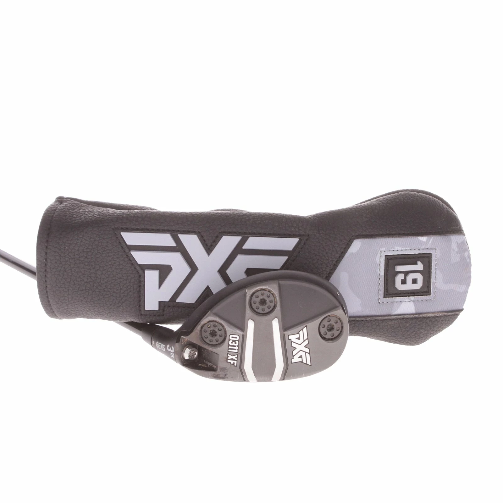 PXG-Parsons Xtreme Golf 0311 XF GEN5 Graphite Men's Right Hand 3 Hybrid 19 Degree Stiff - Tense Blue AV Series 75HY 3 PXG-Parsons Xtreme Golf 0311 XF GEN5 Graphite Men's Right Hand 3 Hybrid 19 Degree Stiff - Tense Blue AV Series 75HY
