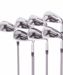 Callaway Apex 21 Graphite Men's Right Hand Irons 5-PW+AW Stiff - Catalyst 75 6.0