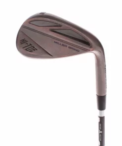 Cleveland Milled Grind Hi Toe Raw Copper Steel Men's Right Hand Lob Wedge 58 Degree Wedge - KBS Hi Rev 2.0