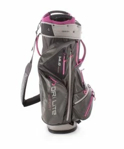 Golf Clearance Online Big Max Second Hand Cart Bag - Grey/Pink