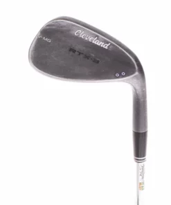 Cleveland RTX-3 Black Satin Steel Men's Right Hand Gap Wedge 52 Degree 10 Bounce Stiff - Project X 6.0