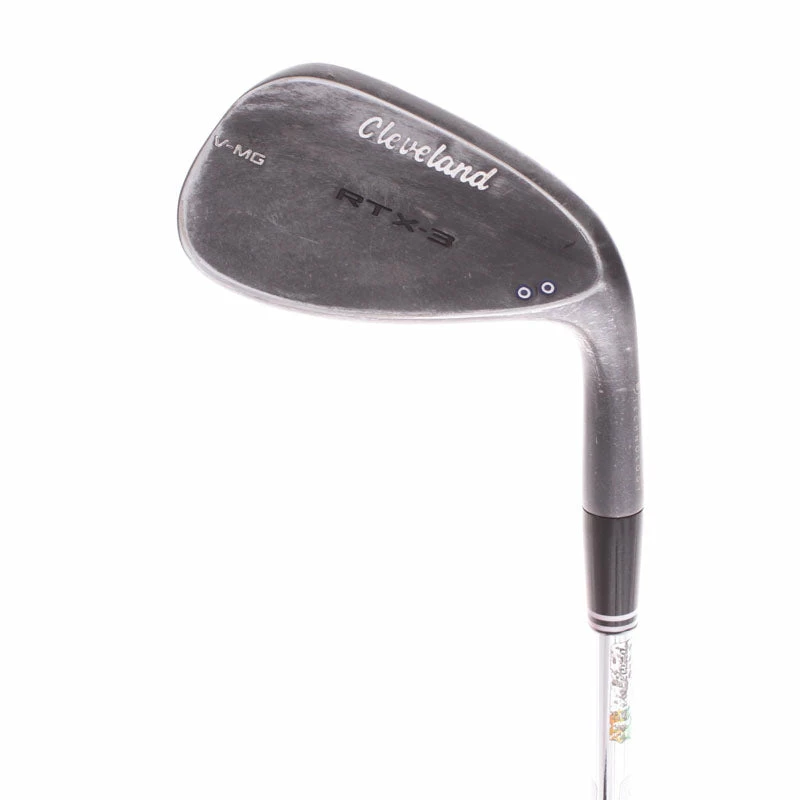 Cleveland RTX-3 Black Satin Steel Men's Right Hand Gap Wedge 52 Degree 10 Bounce Stiff - Project X 6.0 3 Cleveland RTX-3 Black Satin Steel Men's Right Hand Gap Wedge 52 Degree 10 Bounce Stiff - Project X 6.0
