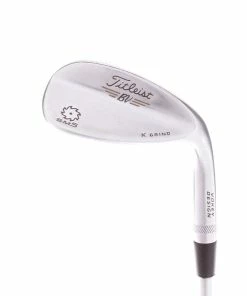Titleist Vokey SM5 Tour Chrome K-Grind Steel Men's Right Hand Lob Wedge 58 Degree 11 Bounce Wedge - BV Design