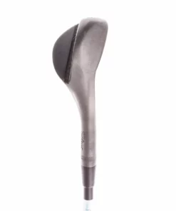 Titleist Vokey SM8 Jet Black D-Grind Steel Men's Right Hand Lob Wedge 60 Degree 12 Bounce Wedge - BV Design Black -Second Hand Clubs Sales sh hs53518c 1