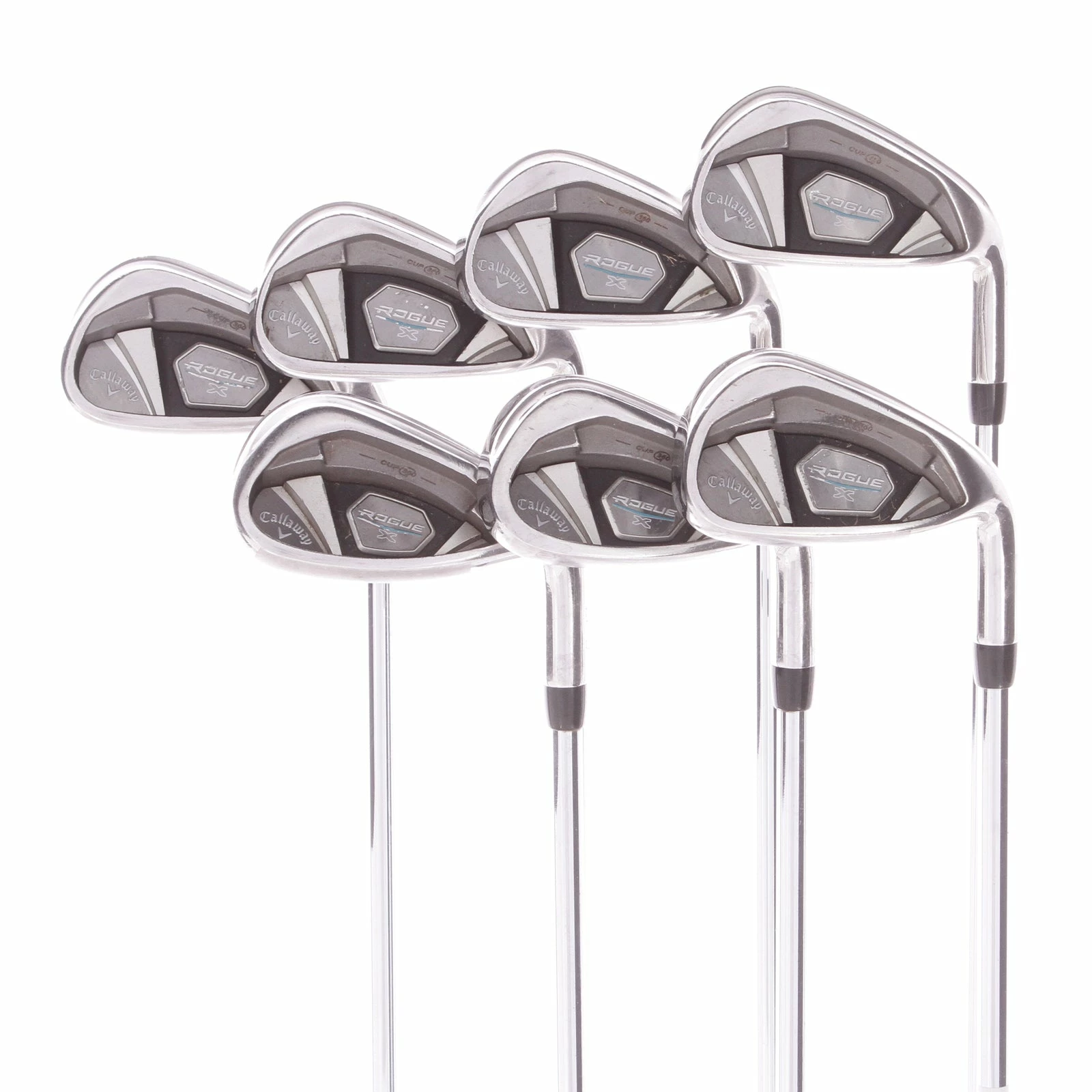 Callaway Rogue X Steel Men's Right Hand Irons 5-AW Regular - KBS Max R90 3 Callaway Rogue X Steel Men's Right Hand Irons 5-AW Regular - KBS Max R90