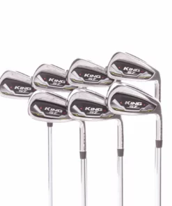 Cobra King SZ Steel Men's Right Hand Irons 5-PW+GW Regular - KBS Tour 90