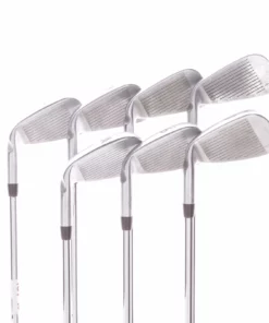 Ping I20 Steel Men's Right Hand Irons 4-PW Black Dot Stiff - Ping CFS -Second Hand Clubs Sales sh hs53642c