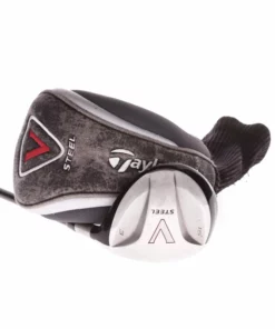 TaylorMade V Steel Graphite Men's Right Fairway 3 Wood 15 Degree Regular - Mas2