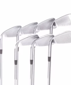Ping G410 Steel Men's Right Irons 5-PW+UW Green Dot Stiff - Dynamic Gold S300 -Second Hand Clubs Sales sh ir1659c