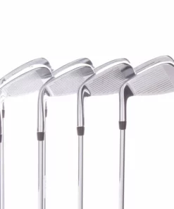 Cobra F9 One Length Steel Men's Right Irons 4-GW Stiff - KBS Tour 80/90/120 -Second Hand Clubs Sales sh ir1674c
