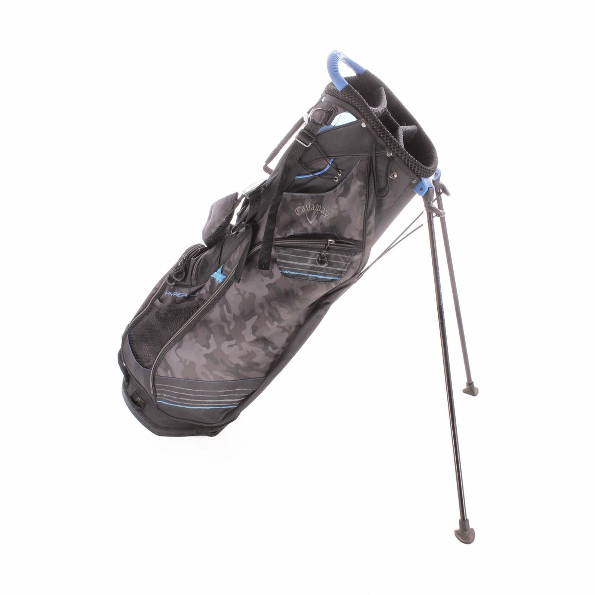 Golf Clearance Online Callaway Hyperlite 3 Second Hand Stand Bag - Camo/Royal 3 Golf Clearance Online Callaway Hyperlite 3 Second Hand Stand Bag - Camo/Royal