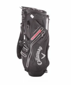 Golf Clearance Online Callaway Hyper Dry 14 Second Hand Stand Bag - Black/Grey/Red -Second Hand Clubs Sales sh ir1898a