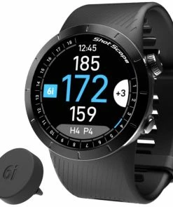 Shot Scope X5 GPS Shot Tracking Watch - Stealth Black -Second Hand Clubs Sales shot scope x5 laser rangefinder stealth black 6