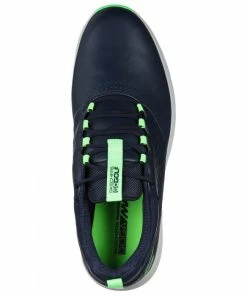 Skechers Go Golf Elite V4 Spikeless Shoes - Navy/Lime -Second Hand Clubs Sales skechers go golf elite v4 spikeless shoes navylime 2