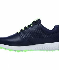 Skechers Go Golf Elite V4 Spikeless Shoes - Navy/Lime