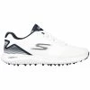 Skechers Go Golf Max 2 Spikeless Shoes - White/Navy -Second Hand Clubs Sales skechers go golf max 2 spikeless shoes whitenavy 1