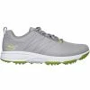 Skechers Go Golf Torque Spiked Waterproof Shoes - Grey/Lime -Second Hand Clubs Sales skechers go golf torque spiked shoes grey lime 4