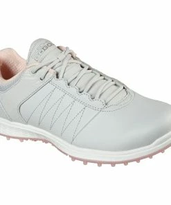 Skechers Ladies Go Golf Pivot Spikeless Shoes - Light Grey/Pink -Second Hand Clubs Sales skechers ladies go golf pivot spikeless shoes light greypink 5