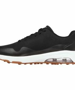 Skechers Ladies GO GOLF Skech-Air DOS Spikeless Shoes - Black/Gold -Second Hand Clubs Sales sketchers go golf skech air dos blackgold 4