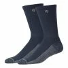 FootJoy ProDry Crew Socks - Navy (2 Pack) 1 FootJoy ProDry Crew Socks - Navy (2 Pack) -Second Hand Clubs Sales socks png