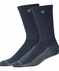 FootJoy ProDry Crew Socks - Navy (2 Pack)