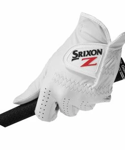 Srixon Premium Cabretta Leather Golf Glove - White