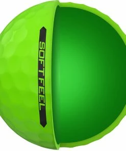 Srixon Soft Feel Golf Balls - Brite Green - 12 Pack -Second Hand Clubs Sales srixon soft feel golf balls brite green 3
