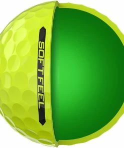 Srixon Soft Feel Golf Balls - Yellow -12 Pack -Second Hand Clubs Sales srixon soft feel golf balls yellow 3