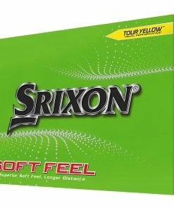 Srixon Soft Feel Golf Balls - Yellow -12 Pack -Second Hand Clubs Sales srixon soft feel golf balls yellow 4